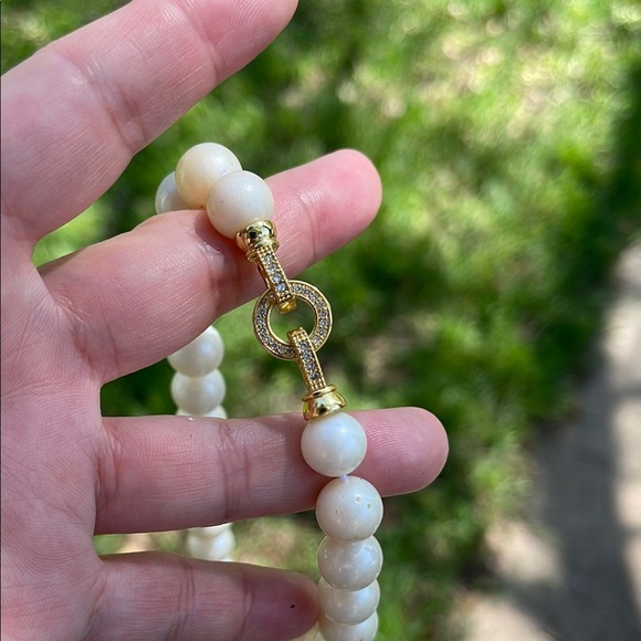 Elegant Genuine South Sea Pearl Necklace 10-13.3mm Hand-knotted - Picture 3 of 13